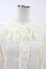 画像3: metamorphose / シャーリングブラウス Free 生成り H-26-07-24-1052-ME-BL-NS-ZH (3)