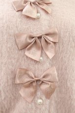 画像3: m petit by misako / NINA'Sコラボリボンニットカーディガン M ピンク H-26-07-24-1057-LO-TO-NS-ZH (3)
