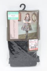 画像1: Kurumi Collaboration / ECKurumiタイツハナ L~LL ブラック H-26-07-24-1012-GO-ZA-NS-ZH (1)