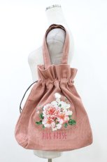 画像1: PINK HOUSE / Big Drawstring Bag  ピンク H-26-07-24-1021-LO-BG-NS-ZH (1)
