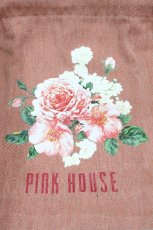 画像3: PINK HOUSE / Big Drawstring Bag  ピンク H-26-07-24-1021-LO-BG-NS-ZH (3)
