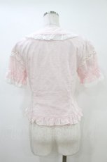 画像2: BABY,THE STARS SHINE BRIGHT / はわせ5分袖ブラウス Free ピンク H-26-07-24-1026-BA-BL-NS-ZH (2)