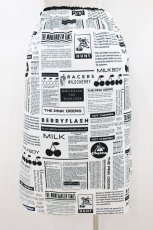 画像2: MILK / Cherry talesスカート  オフ H-26-07-24-046-ML-SK-KB-ZH (2)