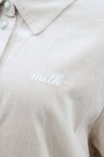 画像3: MILK / Girlsシャツワンピース  ベージュ H-26-07-24-053-ML-OP-AK-ZH (3)