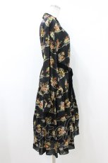 画像3: Jane Marple / Jubilee flowersミニドレス  ブラック H-26-07-24-009-JM-OP-KB-ZH (3)