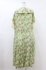 画像2: Jane Marple Dans Le Salon / Granny’s ribbon マリンカラードレス  シトロングリーン H-26-07-24-013-JM-OP-KB-ZH (2)