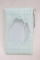 画像1: Q-pot. / チョコレートクリアポーチ  ミント H-26-07-24-002-QP-ZA-AK-ZH (1)