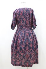 画像2: Jane Marple Dans Le Salon / Marie Antoinette drawstring sleeve dress Free ネイビー H-26-07-24-020-JM-OP-KB-ZH (2)