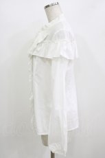 画像2: Emily Temple cute / オーバーフリルブラウス M 白 H-26-07-25-029-ET-BL-NS-ZH (2)