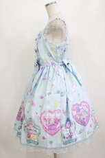 画像2: Angelic Pretty / Compact Toysジャンパースカート Free サックス H-26-07-25-1003-AP-OP-NS-ZH (2)