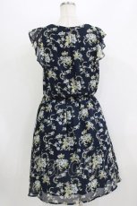 画像3: axes femme / 花柄ワンピース M ネイビー H-26-07-25-1026-AX-BL-NS-ZH (3)
