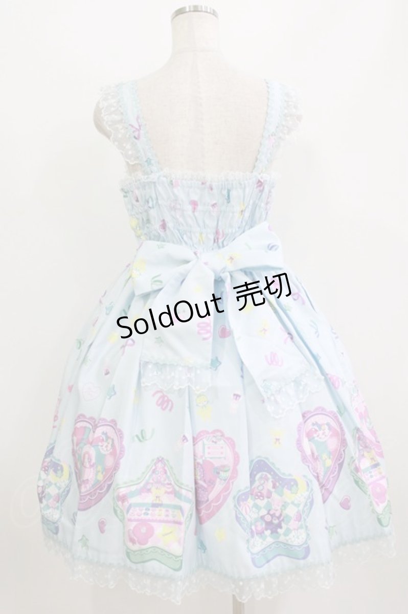画像3: Angelic Pretty / Compact Toysジャンパースカート Free サックス H-26-07-25-1003-AP-OP-NS-ZH (3)