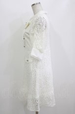 画像2: DearMyLove / アフタヌーンティーレースビジューワンピース M 白 H-26-07-25-1038-GO-OP-NS-ZH (2)