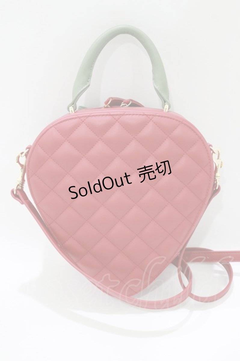 画像3: Maison de FLEUR / いちごショルダーバッグ  レッド H-26-07-25-1075-LO-BG-NS-ZH (3)