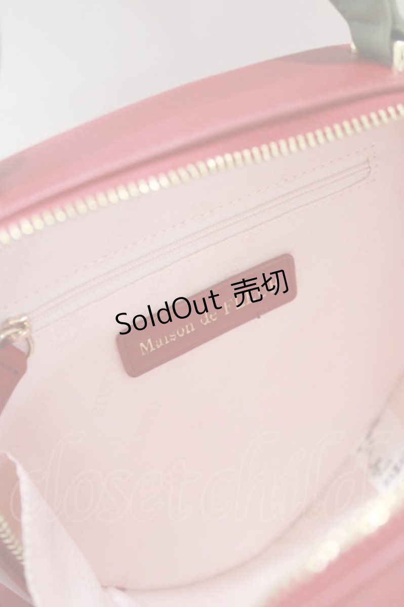 画像4: Maison de FLEUR / いちごショルダーバッグ  レッド H-26-07-25-1075-LO-BG-NS-ZH (4)