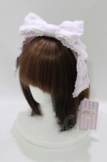画像1: Chalmiere / マイスウィートピアノ／カチューシャ  ピンク H-26-07-25-1081-AX-AC-NS-ZH (1)