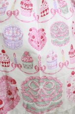 画像4: Angelic Pretty / Happy Cakesシャーリングジャンパースカート Free シロ H-26-07-25-1008-AP-OP-NS-ZH (4)