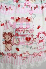画像4: BABY,THE STARS SHINE BRIGHT / くみゃちゃんのSweet Ice Cream柄スカート Free 生成り H-26-07-25-1009-BA-SK-NS-ZH (4)
