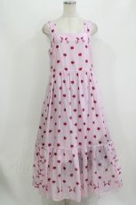 画像1: Jane Marple / Pas de bourreeティアードドレス M ピンク H-26-07-25-012-JM-OP-KB-ZH (1)