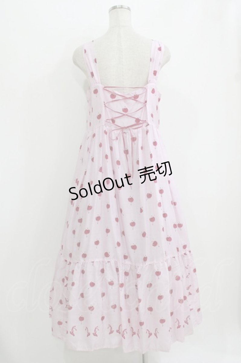 画像3: Jane Marple / Pas de bourreeティアードドレス M ピンク H-26-07-25-012-JM-OP-KB-ZH (3)