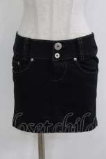 画像1: HYSTERIC GLAMOUR / ミニタイトスカート XS 黒 H-26-07-25-018-PU-SK-AK-ZH (1)