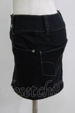 画像2: HYSTERIC GLAMOUR / ミニタイトスカート XS 黒 H-26-07-25-018-PU-SK-AK-ZH (2)