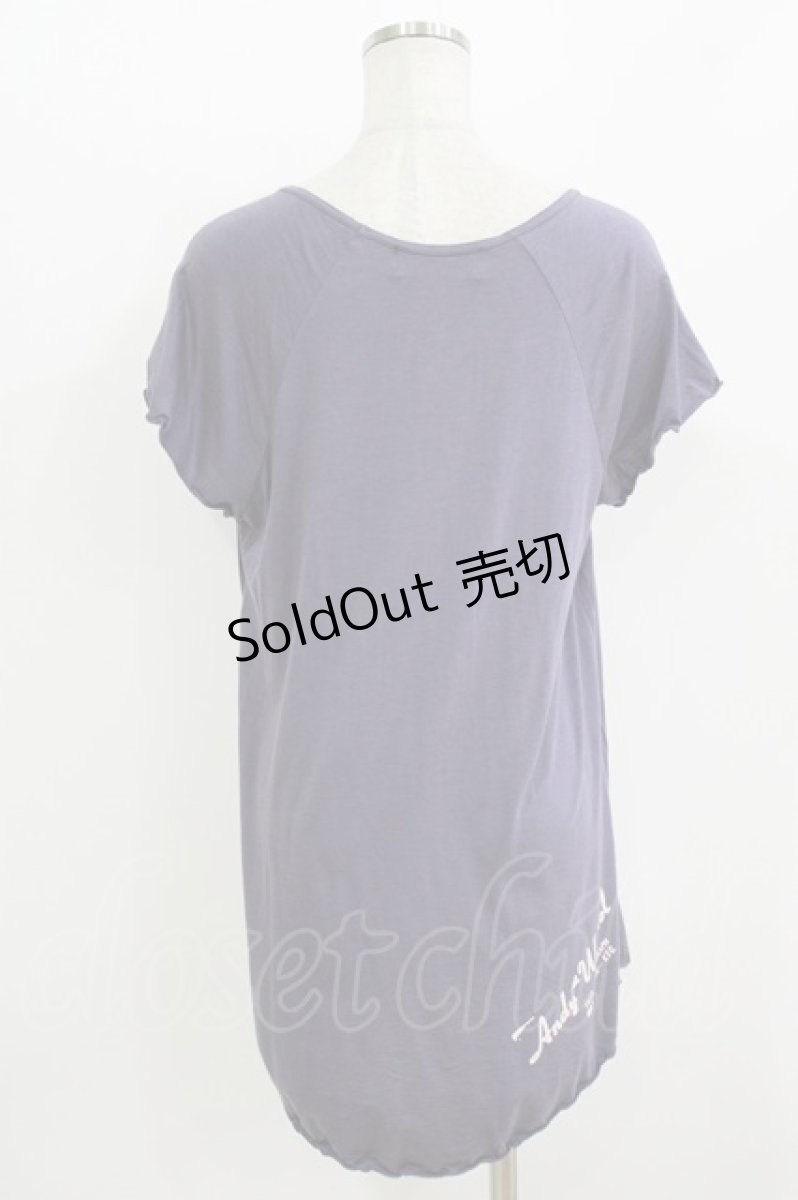 画像3: HYSTERIC GLAMOUR / プリント半袖カットソー FREE 紫 H-26-07-25-019-PU-TO-AK-ZH (3)