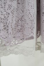 画像3: axes femme / 総レースティアードチュニック M ラベンダー H-26-07-26-034-AX-OP-NS-ZH (3)