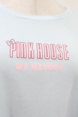 画像3: PINK HOUSE / 【メルローズ50周年限定】PINK HOUSE×マイメロディ Tシャツ M ミズイロ H-26-07-26-041-LO-TS-NS-ZH (3)