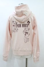 画像2: PINK HOUSE / ウィークエンドテディプリントパーカー L ピンク H-26-07-26-044-LO-SK-NS-ZH (2)