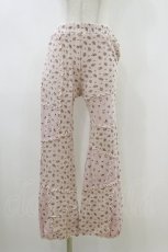 画像1: Candy Stripper / TINY FLOWER WAFFLEパンツ 2 PINK H-26-07-26-1047-PU-PA-AK-ZH (1)