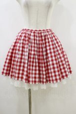 画像1: Katie / AMERICAN PIE panier skirt  レッド H-26-07-26-1048-LO-SK-KB-ZH (1)