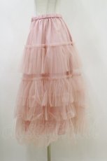 画像3: Jane Marple / Soft tulle dirndl skirt M ピンク H-26-07-26-1053-JM-SK-AK-ZH (3)