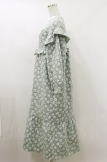 画像3: merry jenny / flowerジャガードワンピース FREE グリーン H-26-07-26-1068-LO-OP-AK-ZH (3)