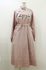 画像1: jouetie / フラワーチャイナワンピース M ピンク H-26-07-26-1070-LO-CO-AK-ZH (1)