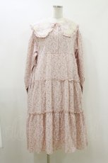 画像1: merry jenny / floralレースカラーワンピース FREE ピンク H-26-07-26-1073-LO-OP-AK-ZH (1)