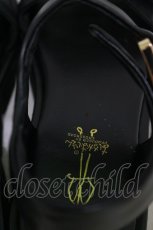 画像4: あしながおじさん / ベルトサンダル 24cm ブラック H-26-07-26-1005-PU-SH-AK-ZH (4)