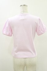 画像2: Candy Stripper / PUFF SLEEVE COMPACT TEE F PINK H-26-07-26-1030-PU-TO-AK-ZH (2)