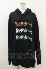 画像1: NieR Clothing / ロゴプルパーカー 2XL 黒 H-26-07-26-1042-PU-TO-KB-ZH (1)