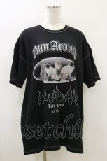 画像1: Candy Stripper / BUM AROUND WAFFLE TEE 2 BLACK H-26-07-26-1043-PU-TO-AK-ZH (1)