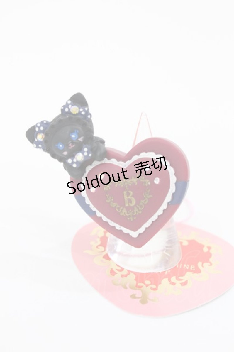 画像1: BABY,THE STARS SHINE BRIGHT / ねこくみゃちゃんのプレゼントボックスリング  ブラック H-26-07-27-1008-BA-AC-NS-ZH (1)