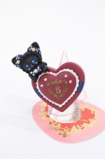 画像1: BABY,THE STARS SHINE BRIGHT / ねこくみゃちゃんのプレゼントボックスリング  ブラック H-26-07-27-1008-BA-AC-NS-ZH (1)