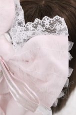 画像2: BABY,THE STARS SHINE BRIGHT / Princess Cosmetics Dreamy Paletteシフォンリボンバレッタ  ピンク H-26-07-27-1016-BA-AC-NS-ZH (2)