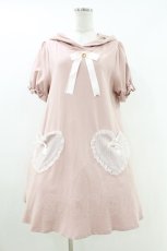 画像1: Amavel / Rabbits a la mode 裏毛ワンピース Free ピンク H-26-07-27-011-CA-OP-NS-ZH (1)
