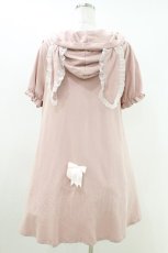 画像2: Amavel / Rabbits a la mode 裏毛ワンピース Free ピンク H-26-07-27-011-CA-OP-NS-ZH (2)