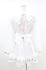 画像2: NOEMIE / sweet cat シアーチェック セットアップ M ピンク H-26-07-27-013-LO-OP-NS-ZH (2)