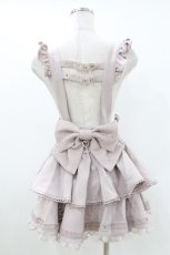 画像3: LIZ LISA / サスペンダーティアードスカパン 0 ピンク H-26-07-27-016-LO-SK-NS-ZH (3)