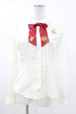 画像1: BABY,THE STARS SHINE BRIGHT / Alice Red&Black ブラウス M 生成り H-26-07-27-026-BA-BL-NS-ZH (1)