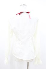 画像2: BABY,THE STARS SHINE BRIGHT / Alice Red&Black ブラウス M 生成り H-26-07-27-026-BA-BL-NS-ZH (2)