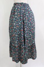 画像2: Jane Marple / Wild cherryスカラップスカート M ネイビー H-26-07-28-027-JM-SK-KB-ZH (2)